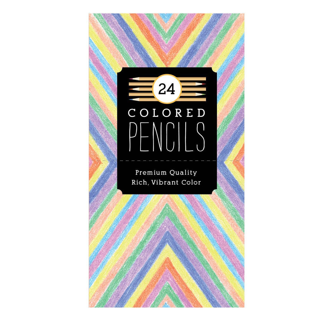 pack of 24 colored pencils for adult coloring 