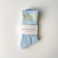 Boyfriend Socks - Pastel Sky