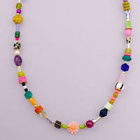 Colorful Beaded Friendship Necklace