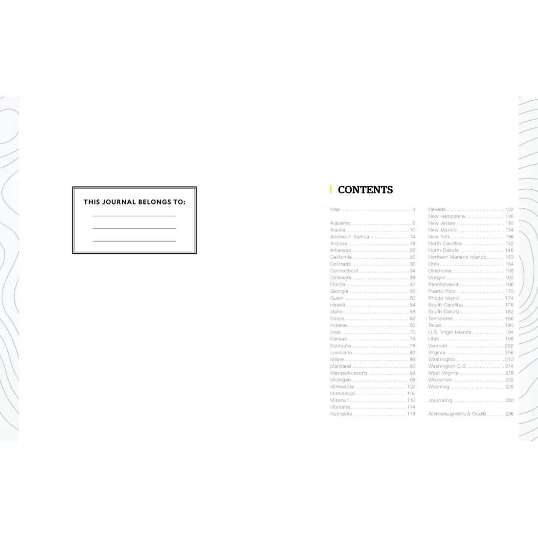 50 States 5000 Ideas Journal