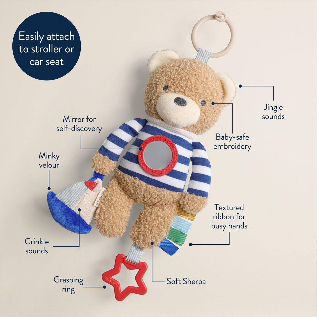 Bitzy Traveler - Bear