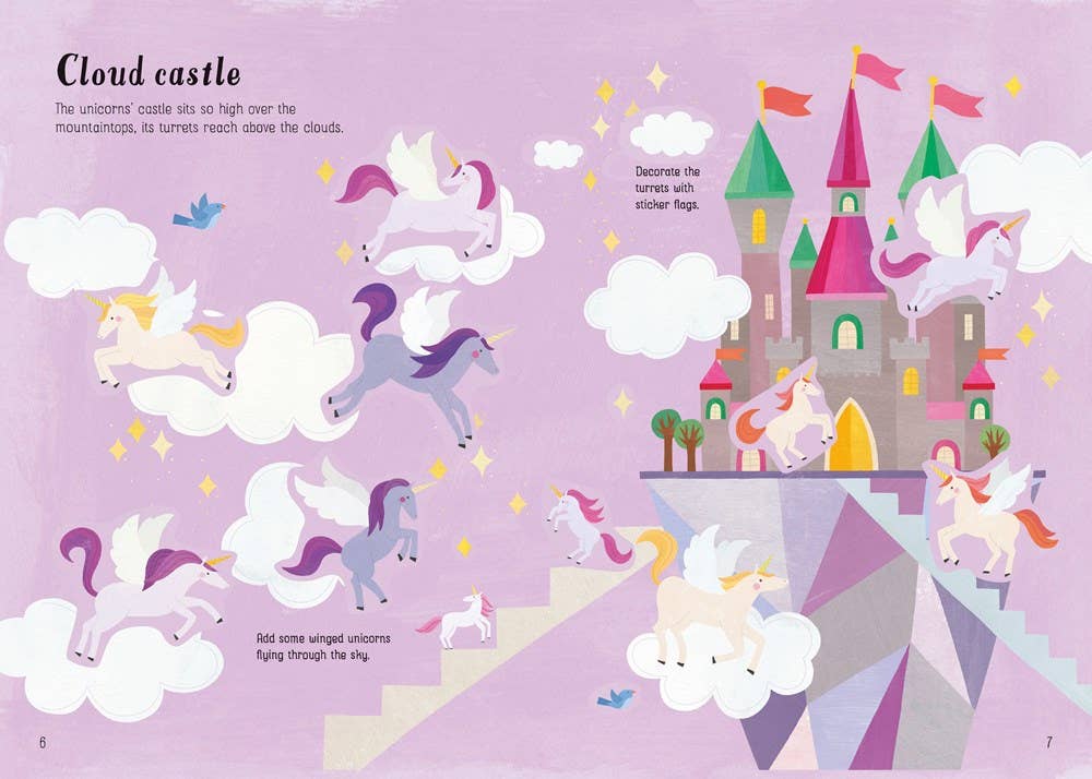 Little First Stickers Book - Unicorns