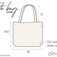 California Canvas Tote Bag