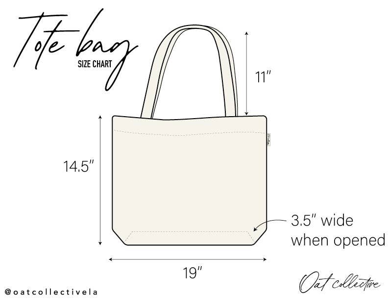 California Canvas Tote Bag