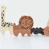 Wooden Tray Puzzle - Safari Animals