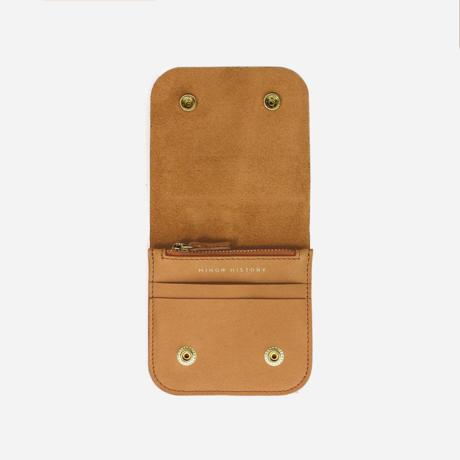 The Little Ledger Wallet - Saddle