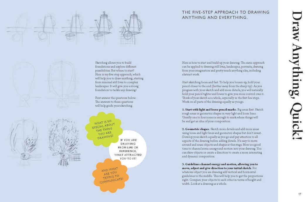 Drawing Nature Journal: 100 Prompts, Projects and Playful Exercises