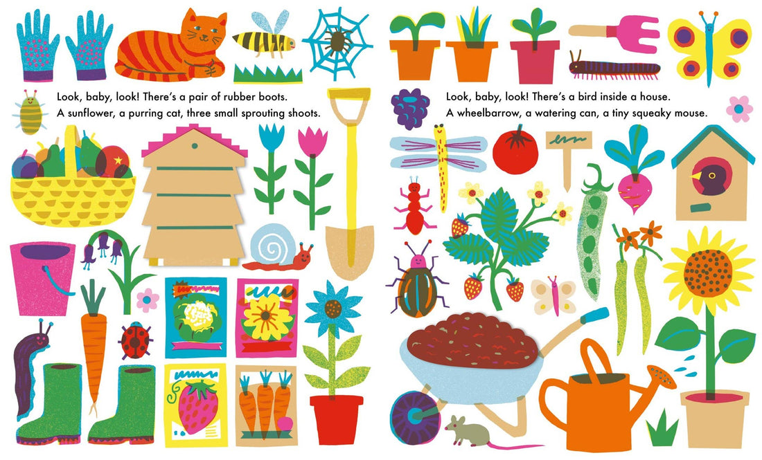 Look, Baby, Look! Outside Board Book
