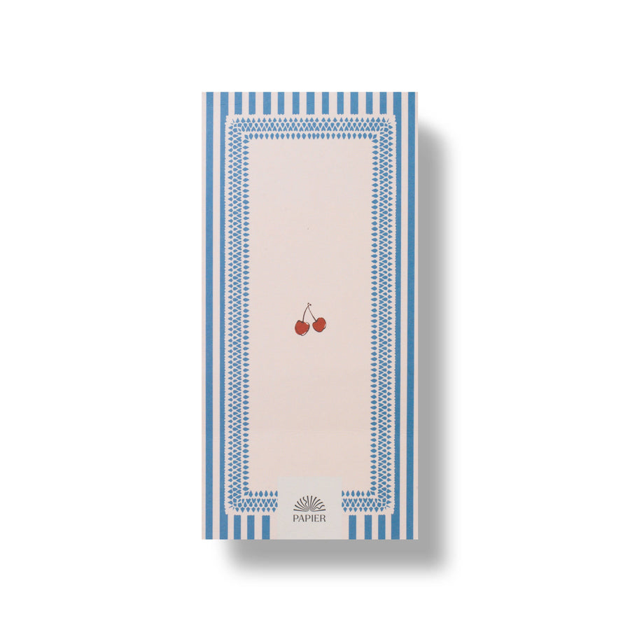 Cherry Shopping List Pad