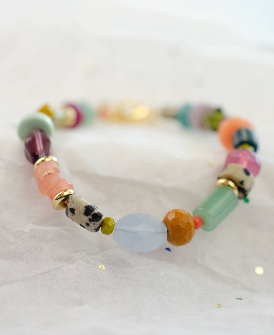 Colorful Beaded Friendship Bracelet