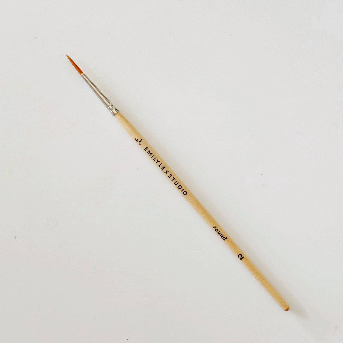 Watercolor Paintbrush Set - Natural