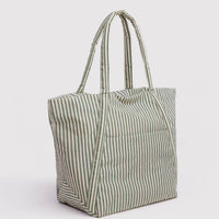 Cloud Bag - Sage Stripe