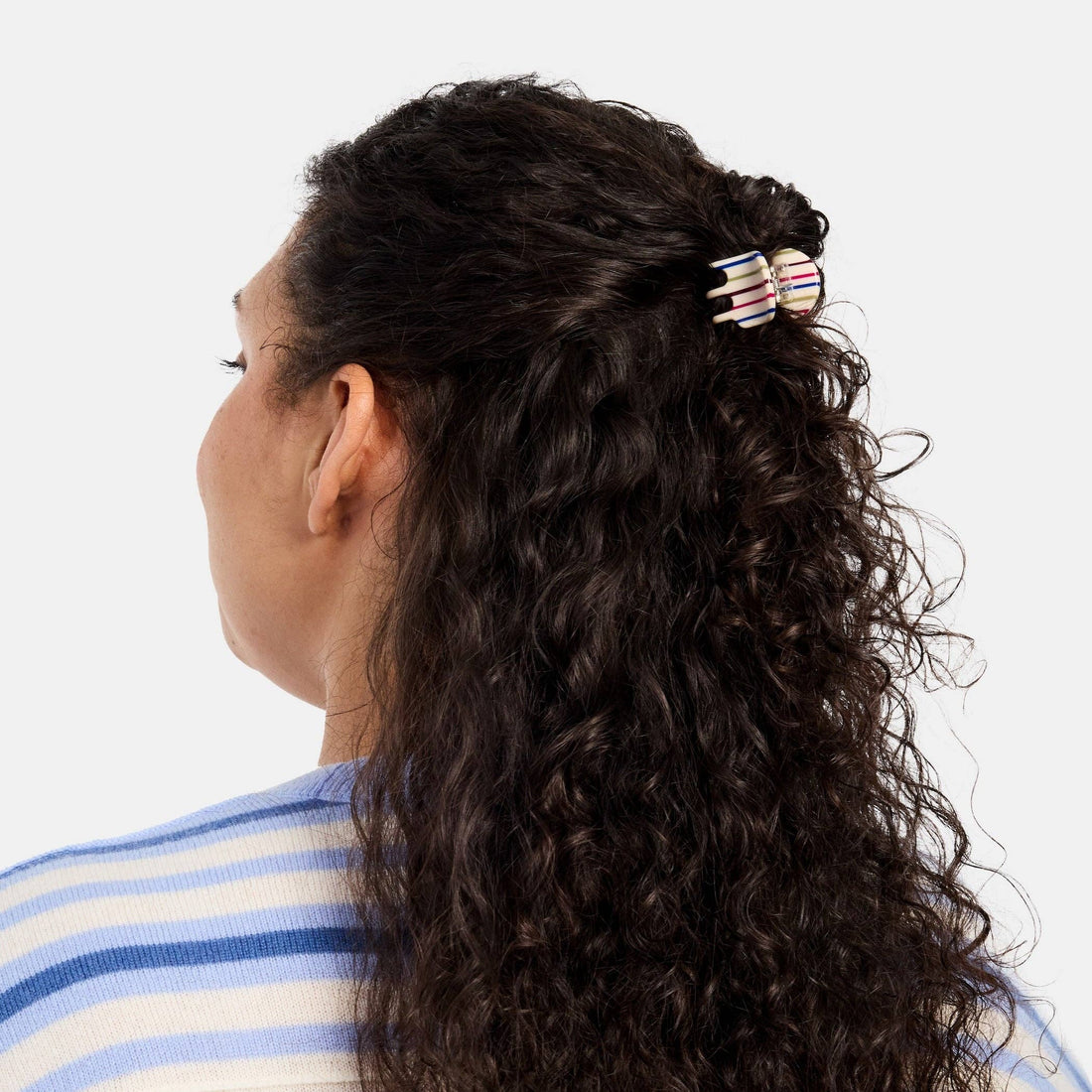 Chunks Mini Claw in Vanilla Stripe