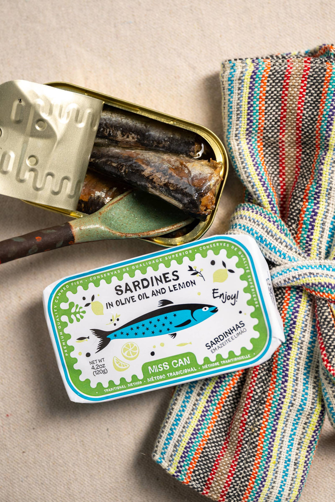 Sardines In Olive Oil and Lemon