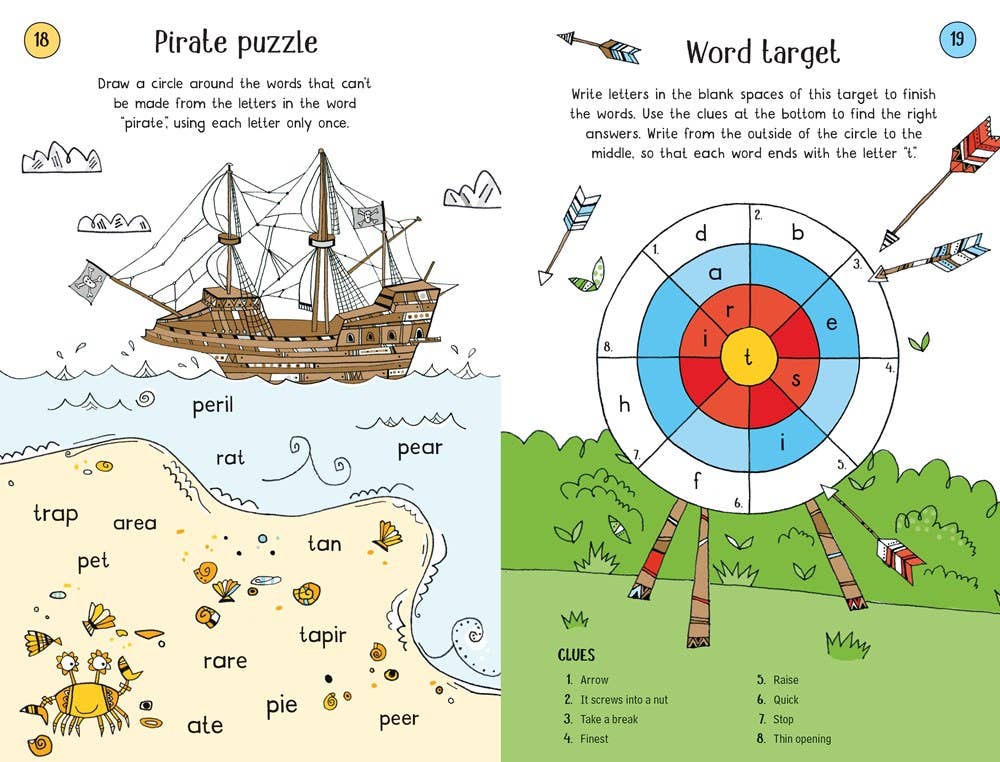 Word Puzzles and Games Book