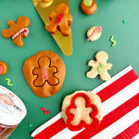 Gingerbread Play Dough-To-Go Kit