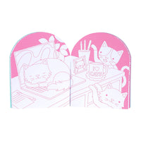 Coloring Book With Stickers - Cats
