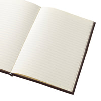 Lined Notebook - Chestnut & Ink