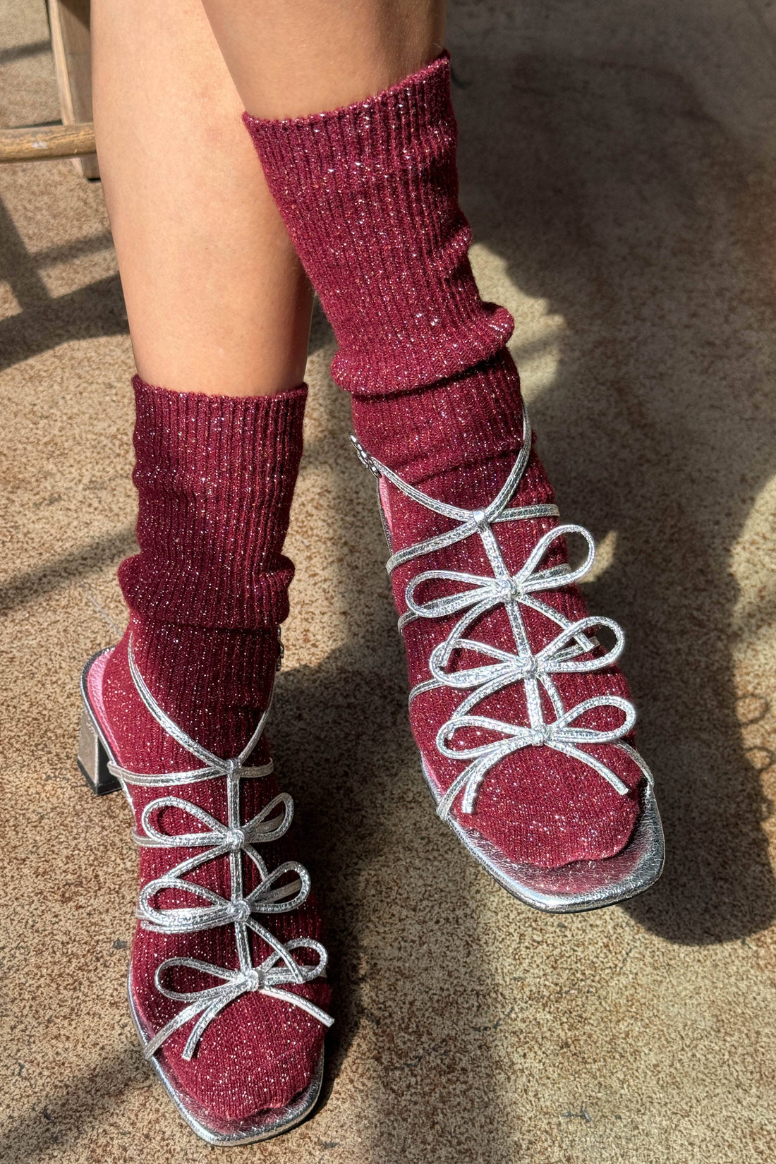 Winter Sparkle Socks