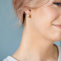 Pip Pop Post Earrings - Daisy Hoop