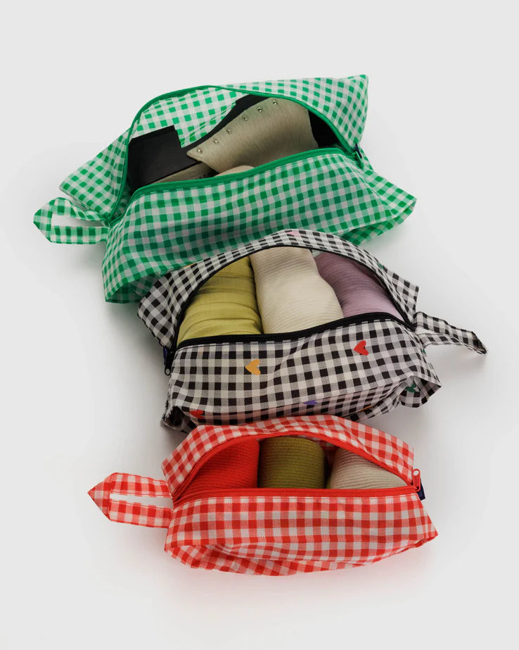 3D Zip Set - Gingham