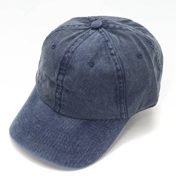 Vintage Washed Hat - Denim Blue