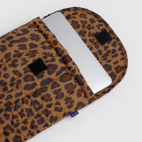 Puffy Laptop Sleeve 16" - Leopard