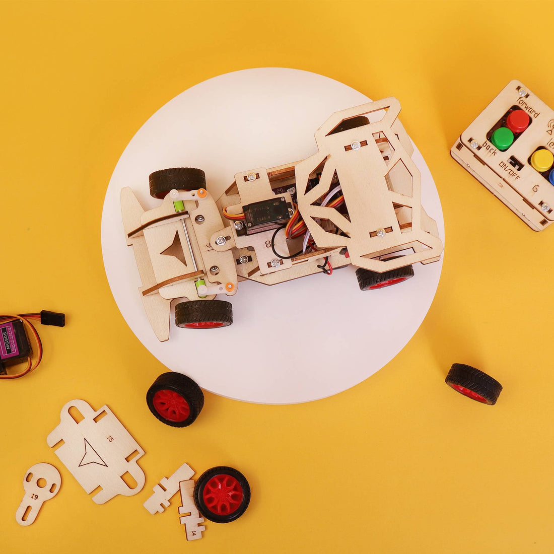 Steering Remote Controlled Car STEM Kit