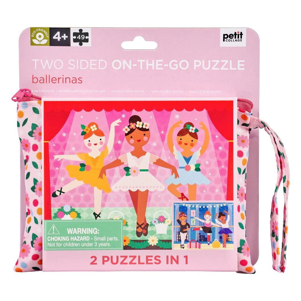 Ballerina Two-Sided Puzzle