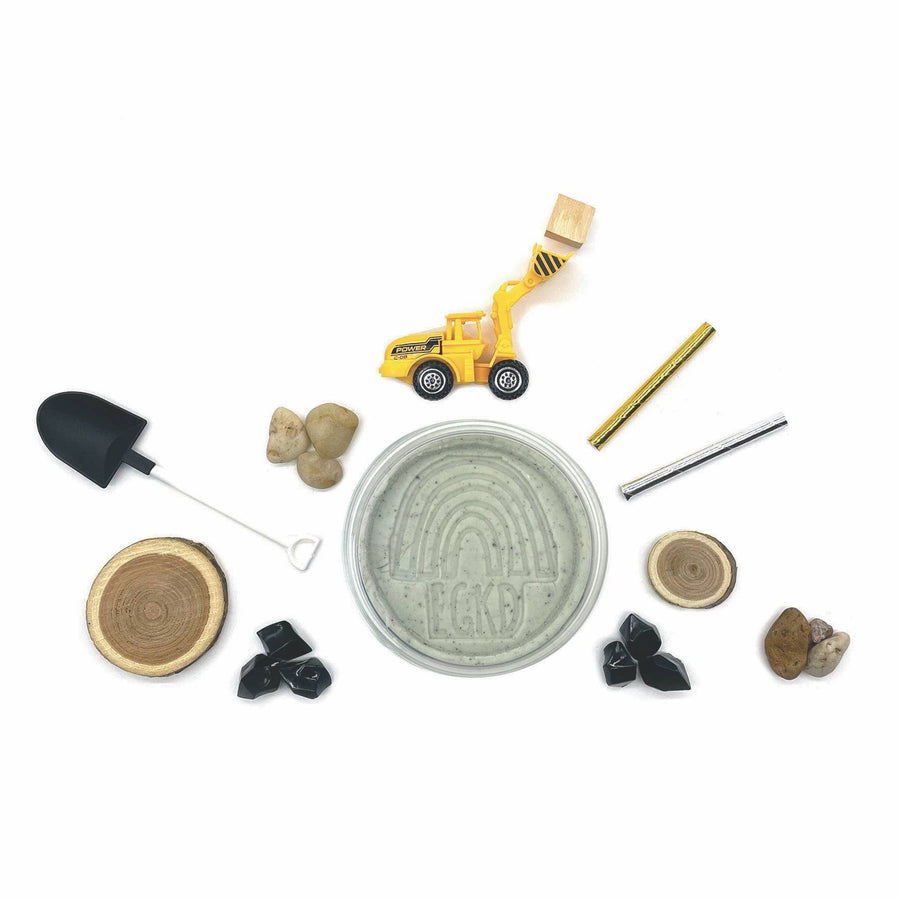 Construction Sensory Play Dough Kit