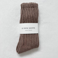 Ballet Socks - Mocha Mousse