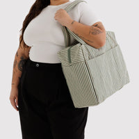 Cloud Carry-On Bag - Sage Stripe