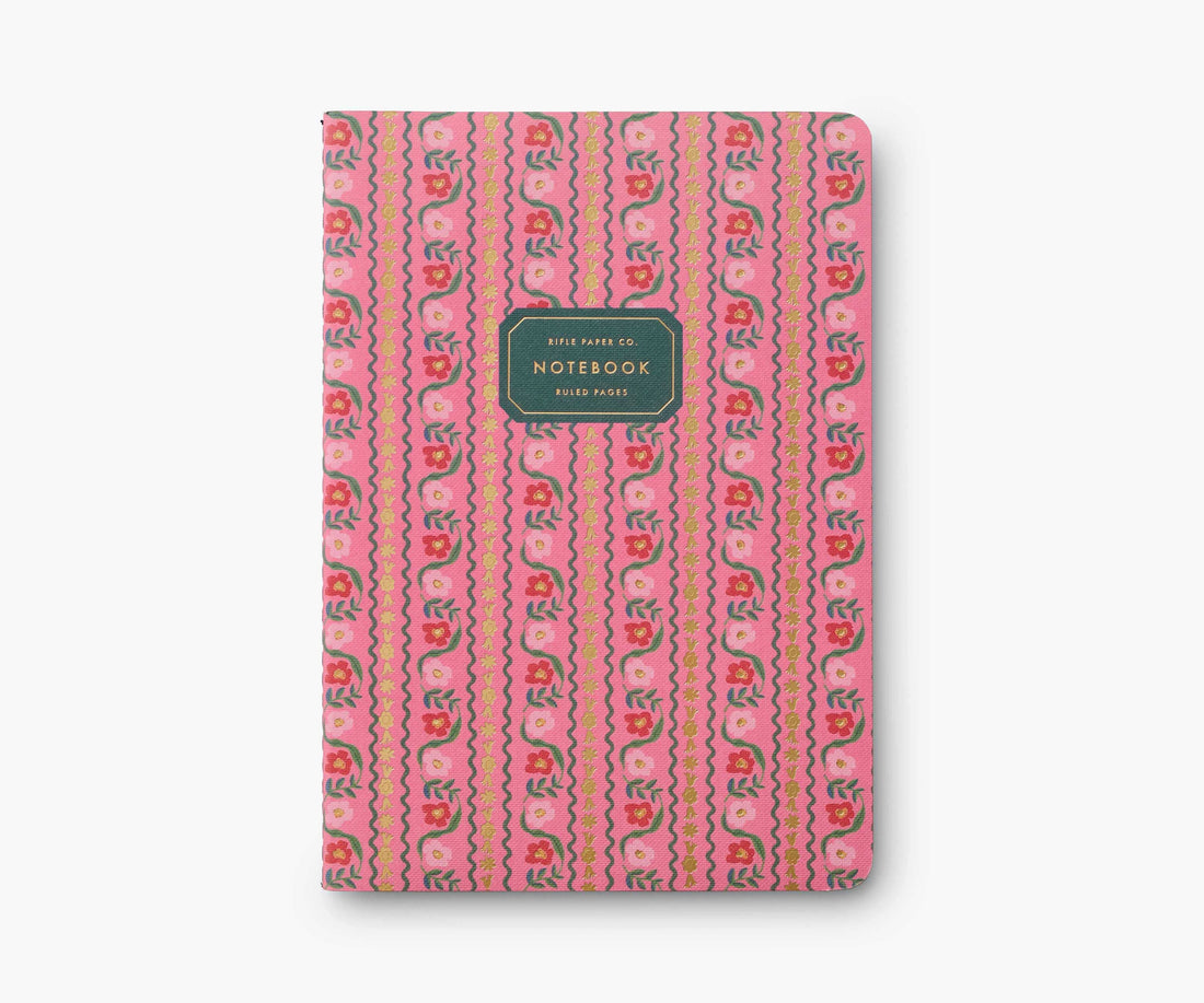Dahlia Notebooks - Assorted Set of 3