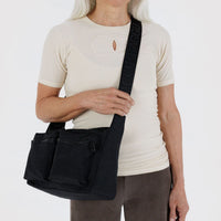 Medium Cargo Crossbody Bag - Black