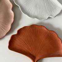 Ginkgo Leaf Tray - Terracotta