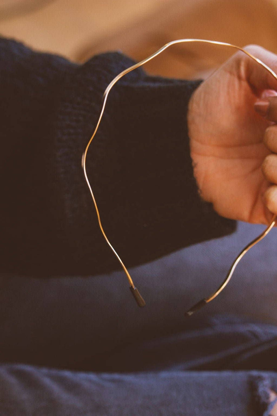 Waves of Gold Headband