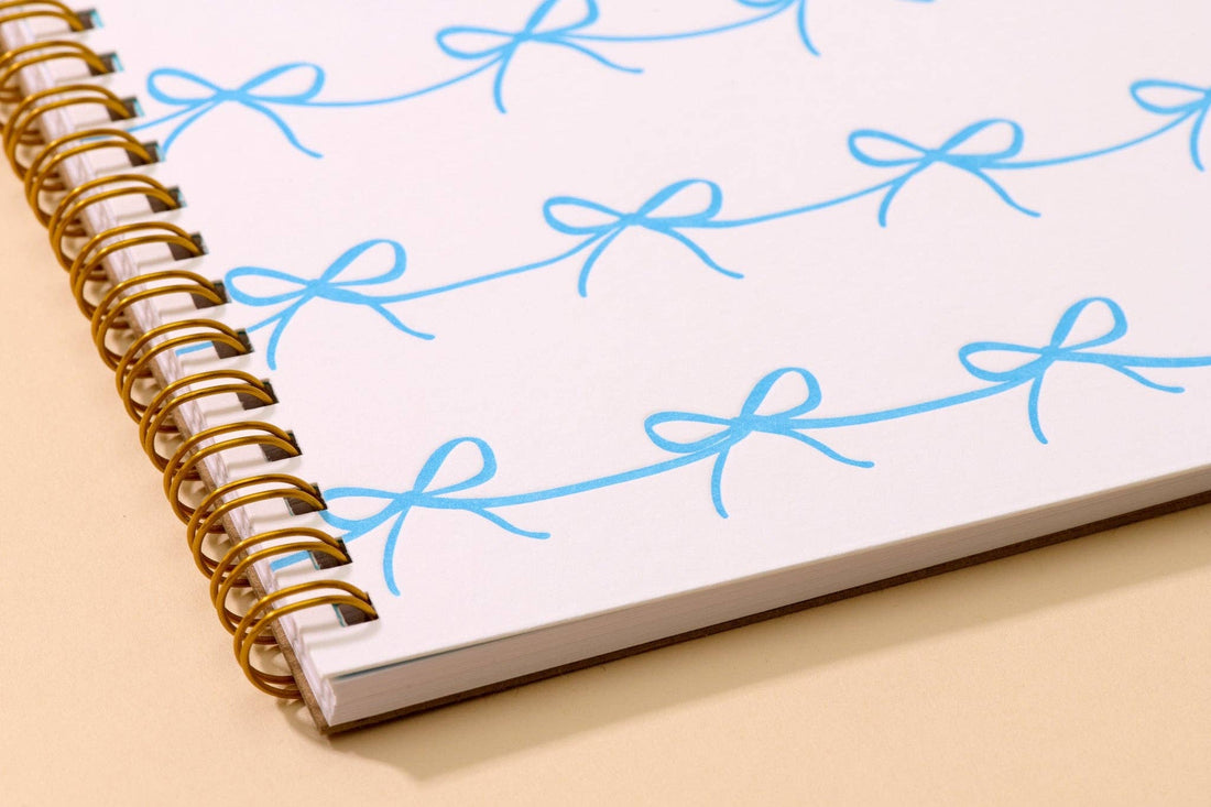 Bows Spiral Notebook