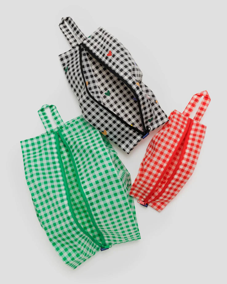 3D Zip Set - Gingham