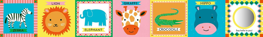 Tummy Time Book - Savanna