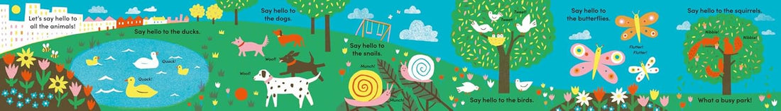 Tummy Time Book - Park