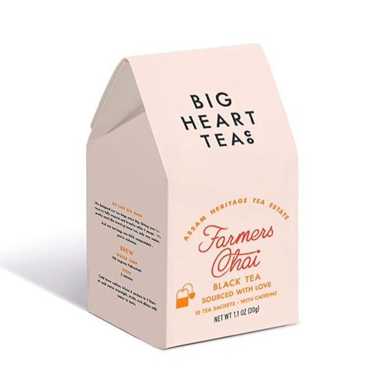 Big Heart Tea Bags - Farmers Chai