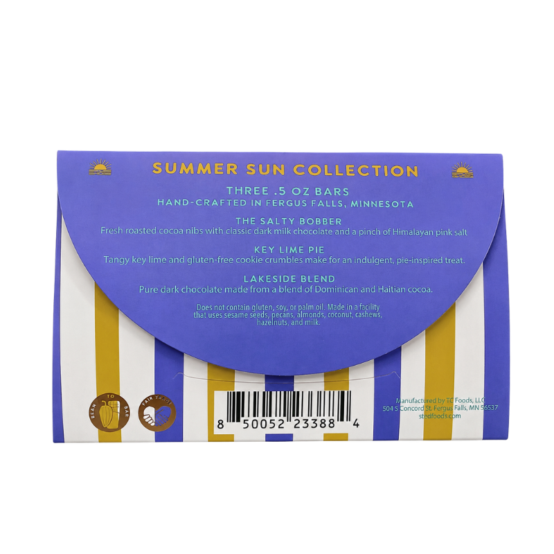 3pk Mini Chocolate Bar Summer Sun Collection