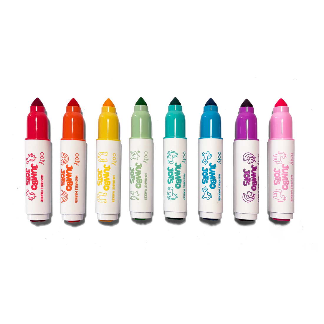 Jumbo Jots Dual Tip Unicorn Stamp Markers
