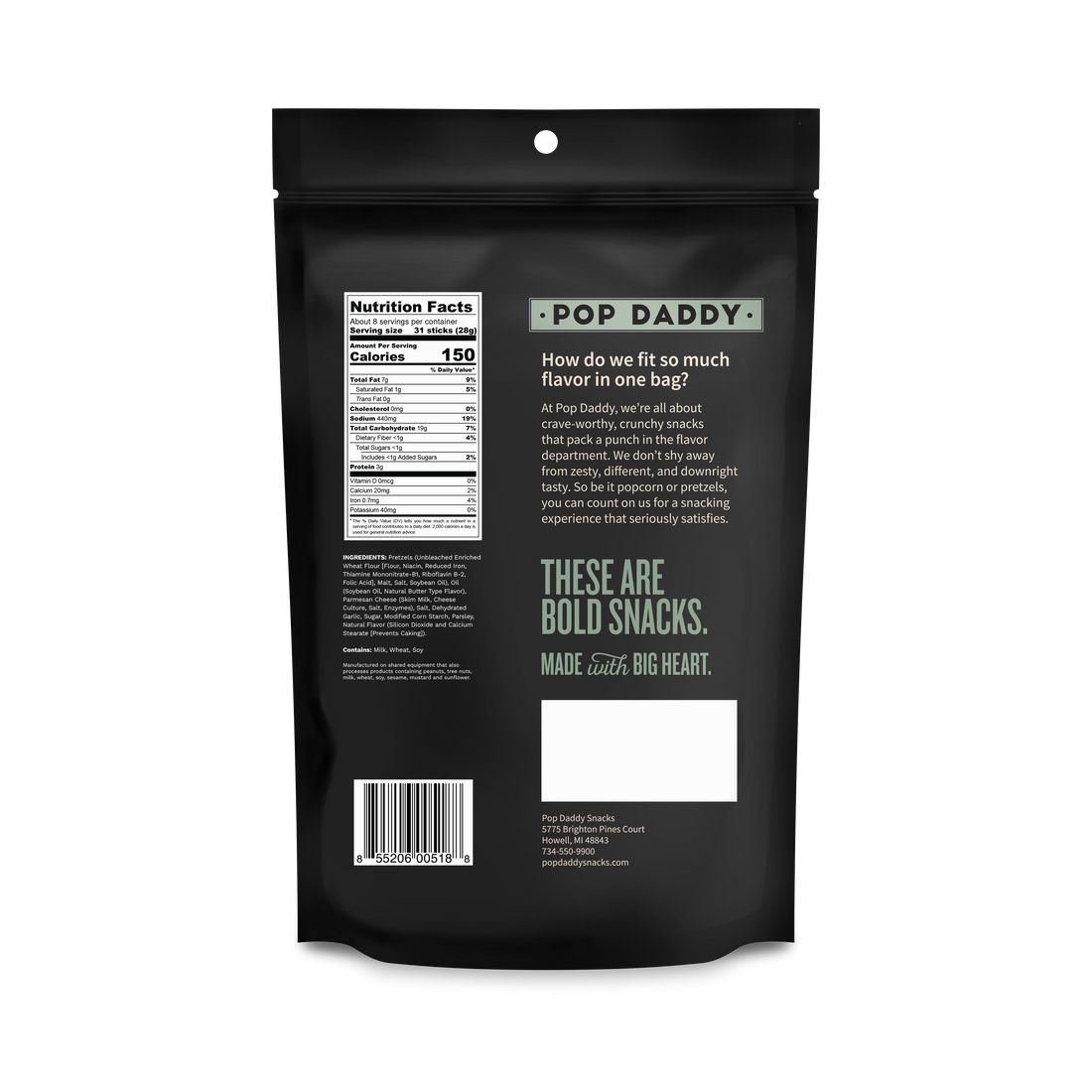 Garlic Parmesan Seasoned Pretzels