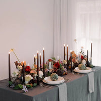 Beeswax Taper Candles - Chestnut