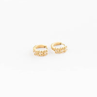 Pip Pop Post Earrings - Daisy Hoop