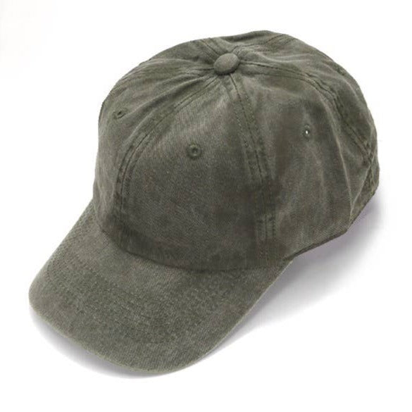 Vintage Washed Hat - Military
