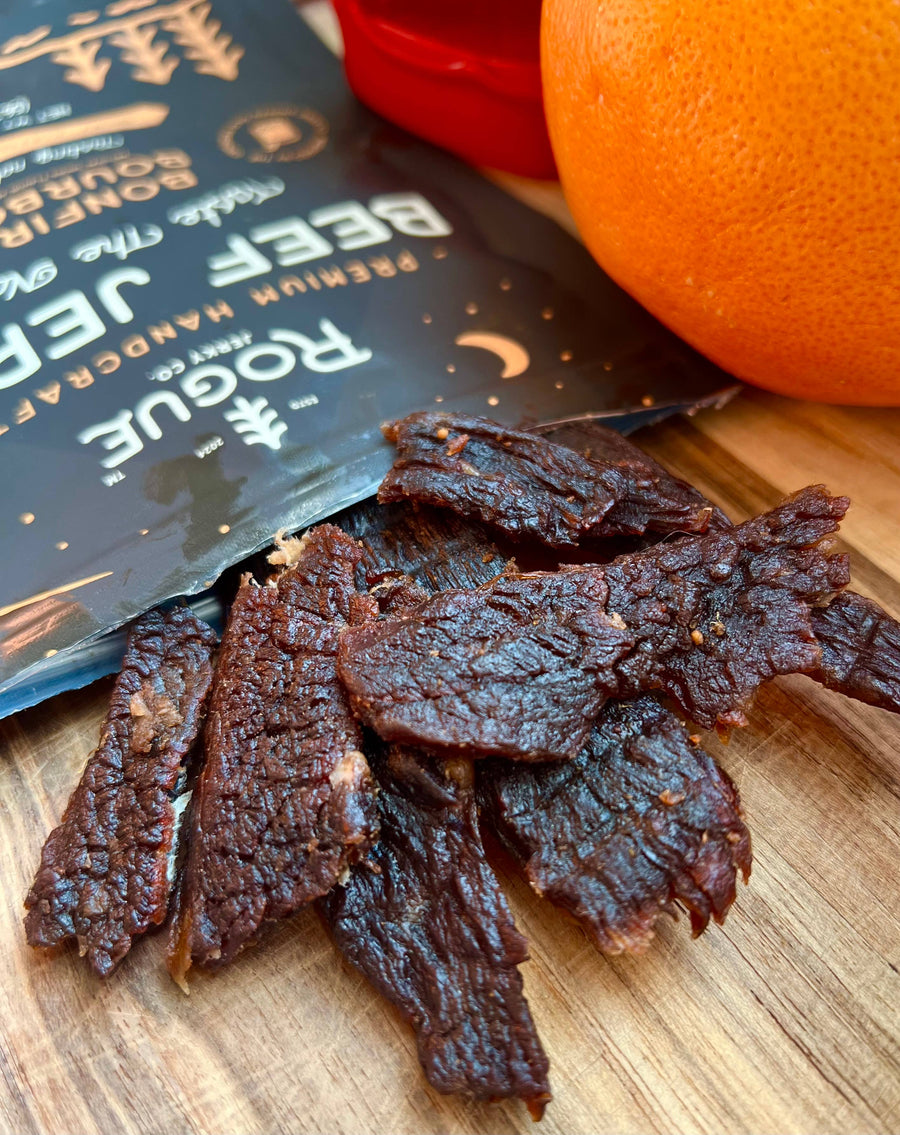 Bonfire Bourbon Beef Jerky