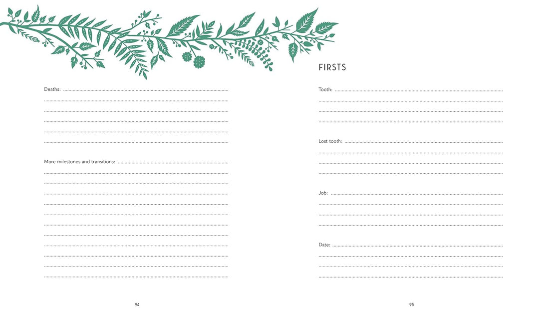 This Family Of Ours Journal