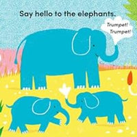 Tummy Time Book - Savanna